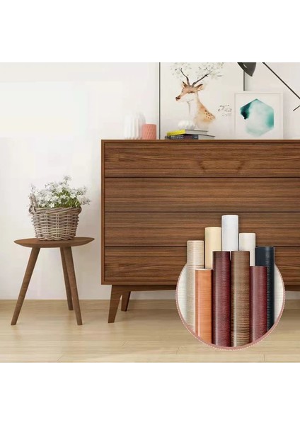 HT608 Tarzı 60CMX1M Pvc Su Geçirmez Ahşap Duvar Kağıdı Rulo Kendinden Yapışkanlı Dekor Kağıt Kapılar Mobilya Dekoratif Film Modern Mobilya Ev Dekor (Yurt Dışından) fiyatları