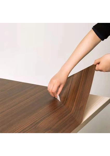 HT608 Tarzı 60CMX1M Pvc Su Geçirmez Ahşap Duvar Kağıdı Rulo Kendinden Yapışkanlı Dekor Kağıt Kapılar Mobilya Dekoratif Film Modern Mobilya Ev Dekor (Yurt Dışından) modelleri