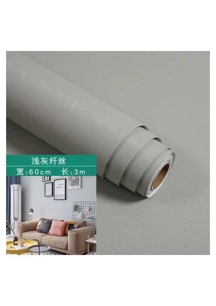 No.24 Tarzı 1MX60CM Çimento Yapışkanlı Etiket Mobilya Dekorasyonu Için Oturma Odası Duvar Kağıdı Yatak Odası Filmi Vinil Pvc Su Geçirmez Wallstickers Odası Dekor (Yurt Dışından)