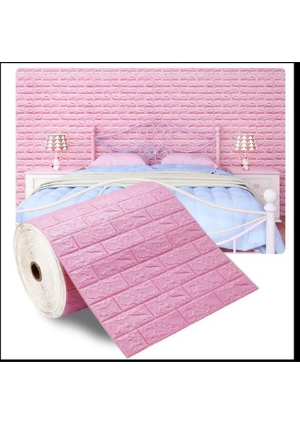 Beyaz Stil 70CMX2M 70 cm * 2 M Duvar Kağıdı Kendinden Yapışkanlı 3D Üç Boyutlu Su Geçirmez Nem Geçirmez Duvar Kağıdı Yatak Odası Arka Plan Duvar Dekorasyonu (Yurt Dışından) indirimleri