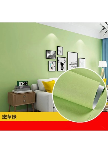 Mat9 Tarzı 5MX60CM Mat Düz Renk Vinil Su Geçirmez Kendinden Yapışkanlı Duvar Kağıdı Kağıt Duvar Sticker Filmi Duvar Kağıtları Rulo Ev Dekorasyon (Yurt Dışından)