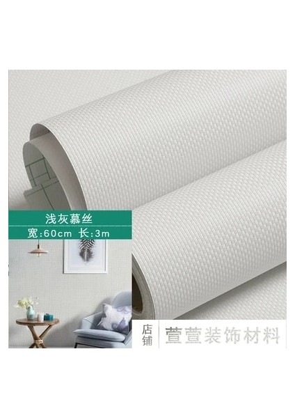 No.22 Tarzı 1MX60CM Çimento Yapışkanlı Etiket Mobilya Dekorasyonu Için Oturma Odası Duvar Kağıdı Yatak Odası Filmi Vinil Pvc Su Geçirmez Wallstickers Odası Dekor (Yurt Dışından)