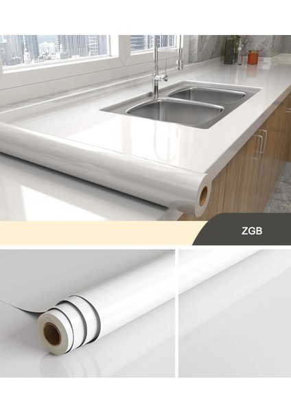 A2 Stili 30CMX100CM 80 cm Genişlik Su Geçirmez Mermer Kendinden Yapışkanlı Duvar Kağıtları Ev Dekor Mutfak Dolapları Yağ Geçirmez Yüksek Sıcaklık Dayanımı Etiket (Yurt Dışından)