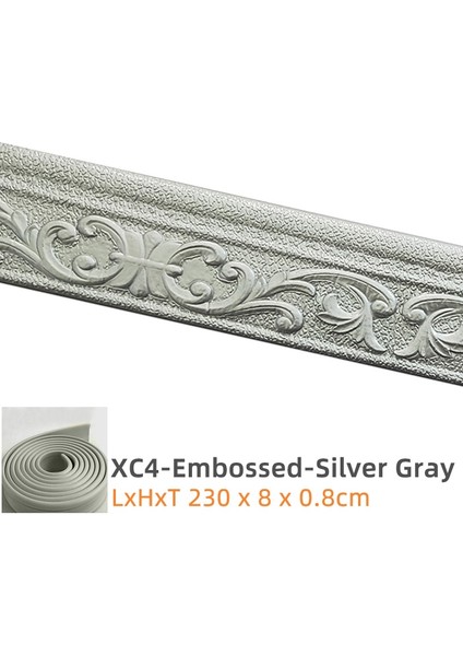 Xc4-Kabartmalı-Gri Tarzı Kaguyahime Modern Dıy Seramik Karo Su Geçirmez Duvar Kağıdı 3D Duvar Çıkartmaları Kendinden Yapışkanlı Mozaik Fayans Ev Etiket Oturma Odası Için (Yurt Dışından)