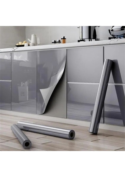 A2 Stili 60CMX100CM Vinil Mutfak Dekoru Su Geçirmez Yağa Dayanıklı Duvar Kağıdı Kendinden Yapışkanlı Ev Çıkarılabilir Mutfak Kabuğu ve Sopa Rulo Duvar Çıkartmaları (Yurt Dışından)