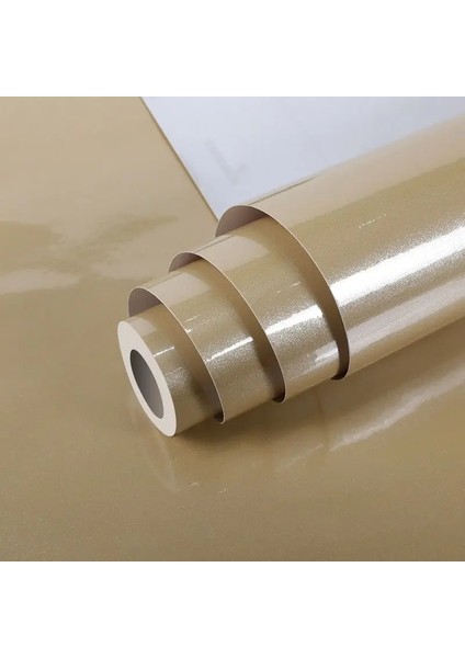 Şampanya Tarzı 60CMX100CM Parlak Beyaz Mermer Metal Kağıt Kendinden Yapışkanlı Su Geçirmez Duvar Kağıdı Dekor Mobilya Için Kabuğu ve Sopa Çıkarılabilir Çıkartmalar (Yurt Dışından)
