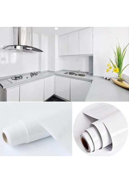 Şampanya Tarzı 60CMX100CM Parlak Beyaz Mermer Metal Kağıt Kendinden Yapışkanlı Su Geçirmez Duvar Kağıdı Dekor Mobilya Için Kabuğu ve Sopa Çıkarılabilir Çıkartmalar (Yurt Dışından) modelleri