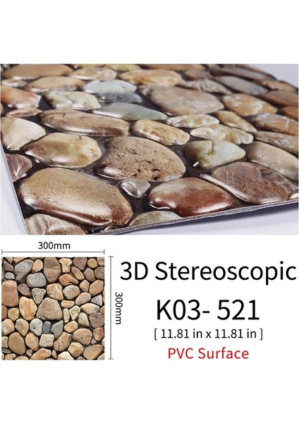 K03 Tarzı Kaguyahime Modern Dıy Seramik Karo Su Geçirmez Duvar Kağıdı 3D Duvar Çıkartmaları Kendinden Yapışkanlı Mozaik Fayans Ev Etiket Oturma Odası Için (Yurt Dışından)