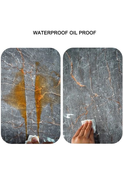 A5 Stili 60CMX100CM Mermer Pet Folyo Duman Etiket Kendinden Yapışkanlı Yağ Geçirmez Duvar Kağıdı Mutfak Dekoru Için Çıkarılabilir Su Geçirmez Duvar Sticker Banyo Için (Yurt Dışından) modelleri