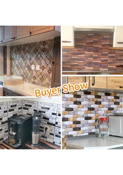 Xe1-Kabartmalı-Beyaz Stil Kaguyahime Modern Dıy Seramik Karo Su Geçirmez Duvar Kağıdı 3D Duvar Çıkartmaları Kendinden Yapışkanlı Mozaik Fayans Ev Etiket Oturma Odası Için (Yurt Dışından) fırsatları
