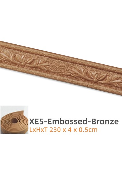 Xe5-Kabartmalı-Bronz Stili Kaguyahime Modern Dıy Seramik Karo Su Geçirmez Duvar Kağıdı 3D Duvar Çıkartmaları Kendinden Yapışkanlı Mozaik Fayans Ev Etiket Oturma Odası Için (Yurt Dışından)