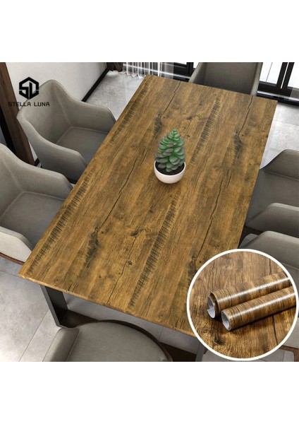 Karaağaç Stili 40CMX1M Ahşap Tahıl Duvar Kağıtları Mobilya Yenileme Kendinden Yapışkanlı Duvar Kağıtları Ev Dekor Su Geçirmez Oturma Odası Arka Plan Duvar Çıkartmaları (Yurt Dışından) fiyatları