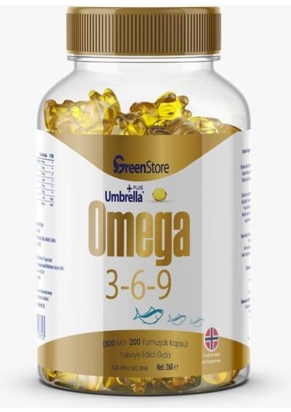 Omega 3,6,9 200 Kapsül