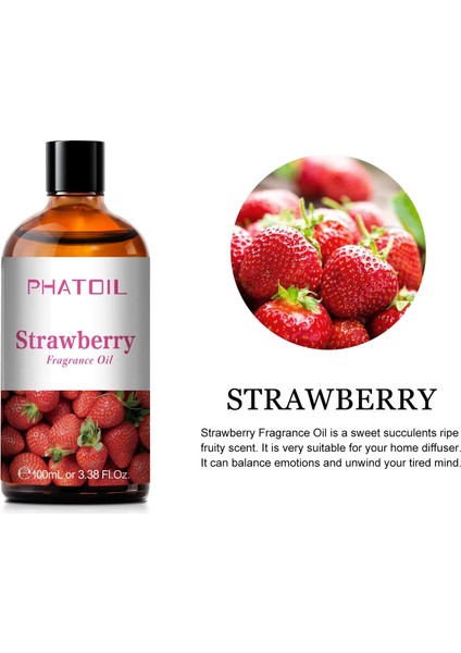 Çilek Tarzı 100ML 100 ml Hindistan Cevizi Koku Yağı Mum Sabun Yapımı Için Mango Elma Muz Üzüm Kiraz Karpuz Limon Çarkıfelek Meyvesi Aroma Yağı (Yurt Dışından)