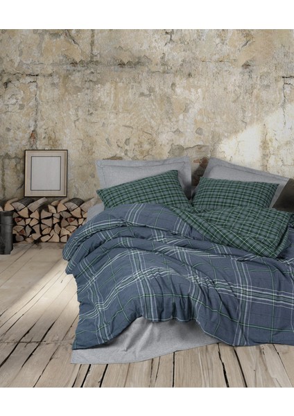 Natureforce Çift Kişilik Nevresim Takımı Isola Mavi