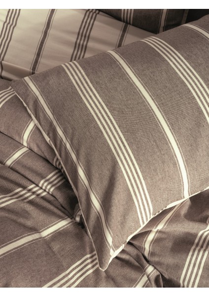 Smooth Tek Kişilik Nevresim Takımı Jamira Kahve modelleri