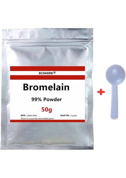 100G Tarzı Ug Bromelain, Ananas Enzimleri (Yurt Dışından)