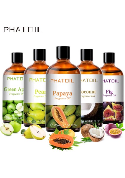 Çilek Tarzı 100ML 100 ml Mango Kokusu Esansiyel Yağı Difüzör Elma Muz Üzüm Kiraz Karpuz Limon Hindistan Cevizi Aroma Yağı Sabun Mum Yapımı Için (Yurt Dışından)