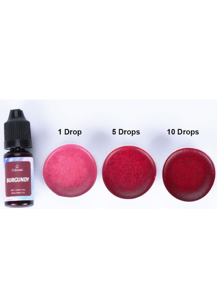Bordo Tarzı Silikon Dünya 24 Renk 10 ml Alaylar Dıy Uv Epoksi Reçine Kalıp Mum Sabun Boya Sıvı Renklendirici Takı Yapımı Reçine El Sanatları (Yurt Dışından)
