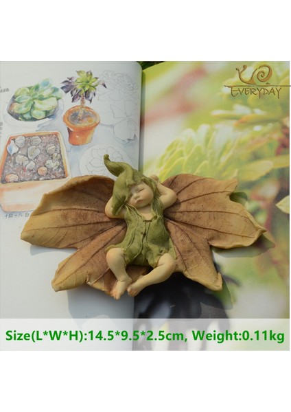 Z09471A Tarzı Günlük Koleksiyon Melek Heykelcik Minyatür Peri Bahçe Süs Yaprak Bebek Noel Ağacı Dekorasyon Ev Çocuk Hediye Için (Yurt Dışından) fiyatları