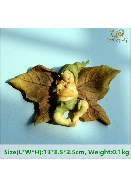 Z09471A Tarzı Günlük Koleksiyon Melek Heykelcik Minyatür Peri Bahçe Süs Yaprak Bebek Noel Ağacı Dekorasyon Ev Çocuk Hediye Için (Yurt Dışından) modelleri