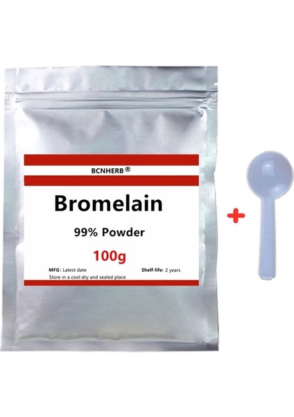 50G Tarzı Ug Bromelain, Ananas Enzimleri (Yurt Dışından)