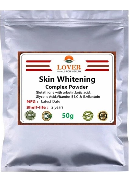 50G Tarzı En Iyi Cilt Beyazlatma, Arbutinli Glutatyon, Kojik Asit, Glikolik Asit, B5 Vitaminleri, C & E, Allantoin (Yurt Dışından) modelleri