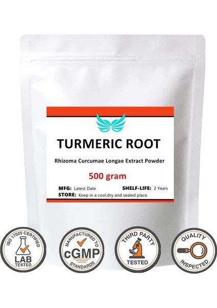 50G Tarzı Saf Zerdeçal Kökü Tozu Kurkumin Öğütülmüş Zerdeçal Maske Tozu (Yurt Dışından)