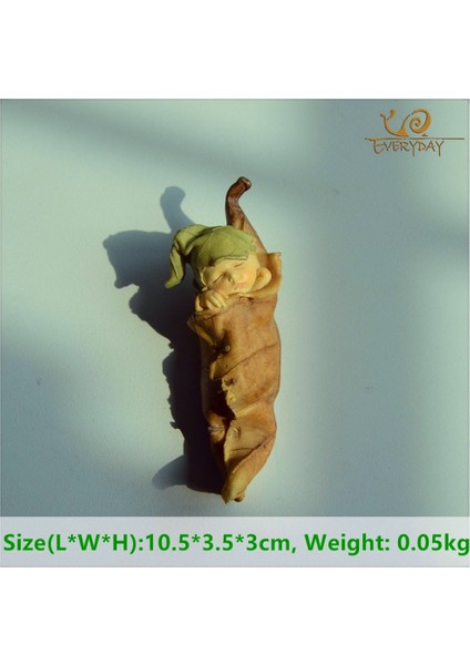 Z7745A Tarzı Günlük Koleksiyon Melek Heykelcik Minyatür Peri Bahçe Süs Yaprak Bebek Noel Ağacı Dekorasyon Ev Çocuk Hediye Için (Yurt Dışından)