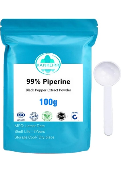 50G Tarzı G 99% Piperine,karabiber,bioperine,serbest (Yurt Dışından)