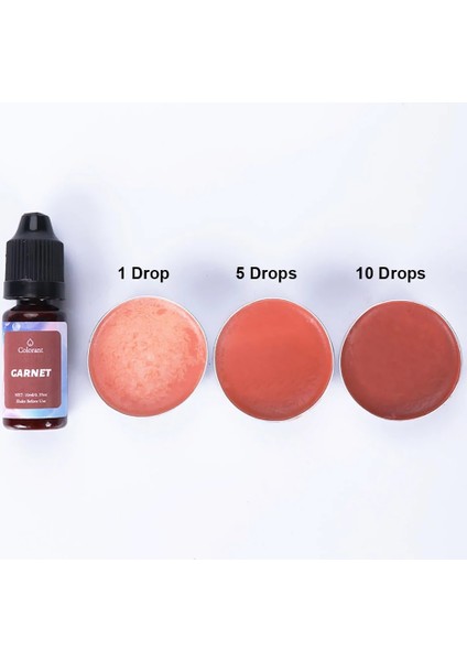 Garnet Tarzı Silikon Dünya 24 Renk 10 ml Alaylar Dıy Uv Epoksi Reçine Kalıp Mum Sabun Boya Sıvı Renklendirici Takı Yapımı Reçine El Sanatları (Yurt Dışından)