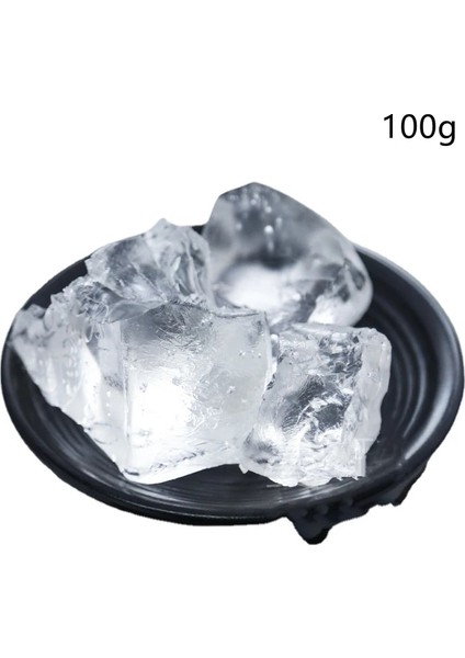 100G Tarzı Kristal Şeffaf Jöle Balmumu Aromaterapi Mum Hammadde Kalıptan Çıkarılabilir Soya Mum Parafin Yapımı Diy Malzemeleri (Yurt Dışından)