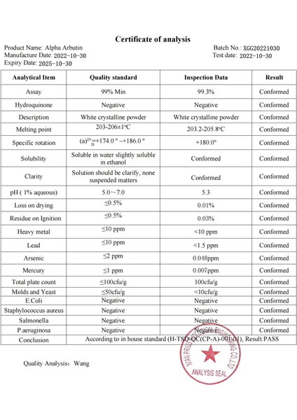 100G Tarzı % 99 Alfa Arbutin Tozu Cilt Beyazlatıcı Kozmetik Hammaddesi (Yurt Dışından)