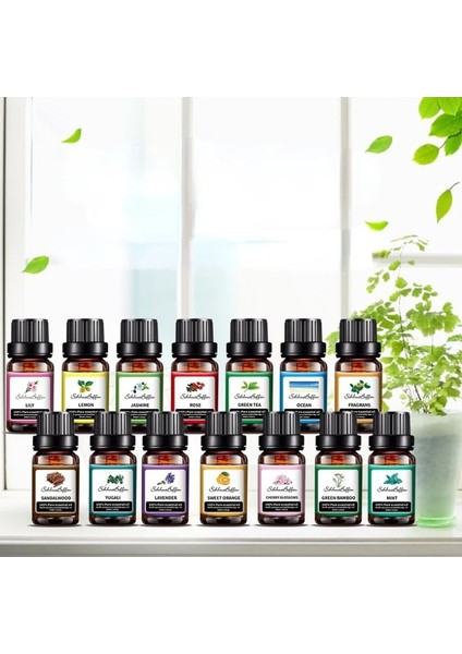 Sandal Ağacı Tarzı 10 ml Yeni Lavanta Aromaterapi Suda Çözünür Gül Esansiyel Yağı Yatak Odası Oturma Odası Nemlendirici Özel Mum Esansiyel Yağı (Yurt Dışından) modelleri
