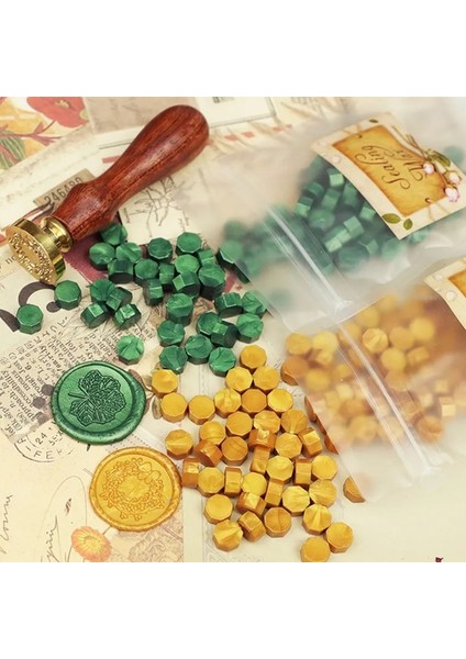 Beyaz Stil Retro Sekizgen Sızdırmazlık Balmumu Peletleri Dıy Hediye Kutusu Düğün Doğum Günü Partisi Davetiyesi Zarf Sızdırmazlık Balmumu Peletleri 35G Çanta (Yurt Dışından) fırsatları