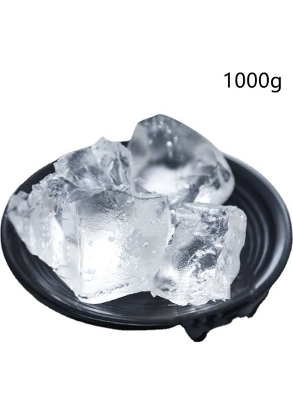 1000G Tarzı Kristal Şeffaf Jöle Balmumu Aromaterapi Mum Hammadde Kalıptan Çıkarılabilir Soya Mum Parafin Yapımı Diy Malzemeleri (Yurt Dışından)