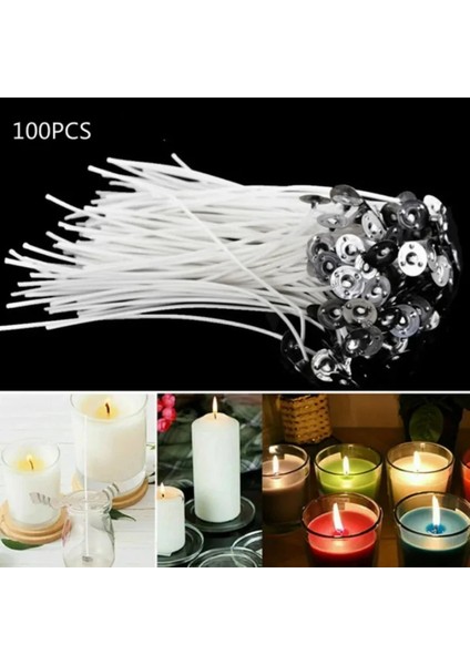 16CM Tarzı Dıy Mum Fitilleri Dumansız Balmumu Saf Mum Tutucular Gazyağı Lambası Balmumu Hattı Için Pamuk Çekirdek Fitilleri Balmumu Hattı 2. cm (Yurt Dışından) modelleri
