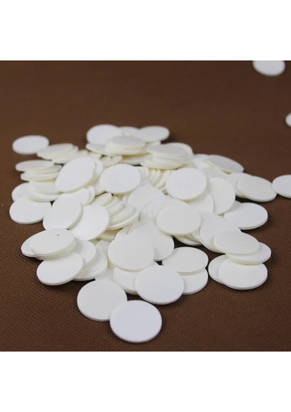 100 Adet Tarzı Şeffaf Yuvarlak Sabit Tutkal 12MM Çift Taraflı Tutkal Mum Fitili Çıkartmalar Yapmak Için Sabit Parti Balon Araçları (Yurt Dışından)