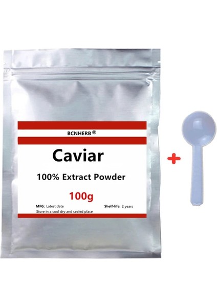100G Tarzı Yüksek Li Havyar Özü Tozu Anti-Aging Anti Serbest Radikal Sıkılaştırıcı Onarım Dıy Kozmetik Cilt Bakım Ürünleri Hammaddeleri (Yurt Dışından) modelleri