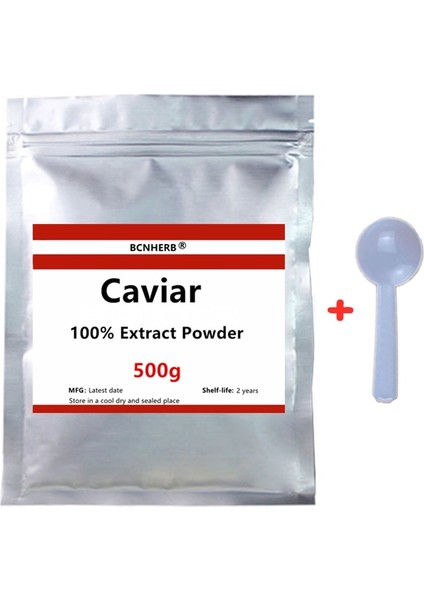 100G Tarzı Yüksek Li Havyar Özü Tozu Anti-Aging Anti Serbest Radikal Sıkılaştırıcı Onarım Dıy Kozmetik Cilt Bakım Ürünleri Hammaddeleri (Yurt Dışından) indirimleri