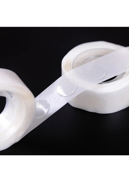 100 Adet Tarzı Şeffaf Yuvarlak Sabit Tutkal 12MM Çift Taraflı Tutkal Mum Fitili Çıkartmalar Yapmak Için Sabit Parti Balon Araçları (Yurt Dışından)