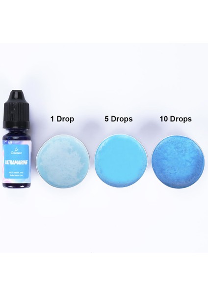 Ultramarin Tarzı Silikon Dünya 24 Renk 10 ml Alaylar Dıy Uv Epoksi Reçine Kalıp Mum Sabun Boya Sıvı Renklendirici Takı Yapımı Reçine El Sanatları (Yurt Dışından)