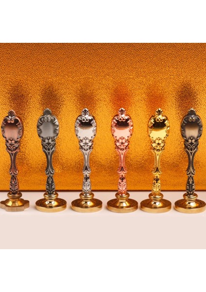 No.2 Tarzı Mum Mühür Kolu Vintage Zanaat Malzemeleri Metal Balmumu Kolu Hediye Paketi Mühür Düğün Davetiyesi Scrapbooking Araçları ve Malzemeleri (Yurt Dışından) fırsatları