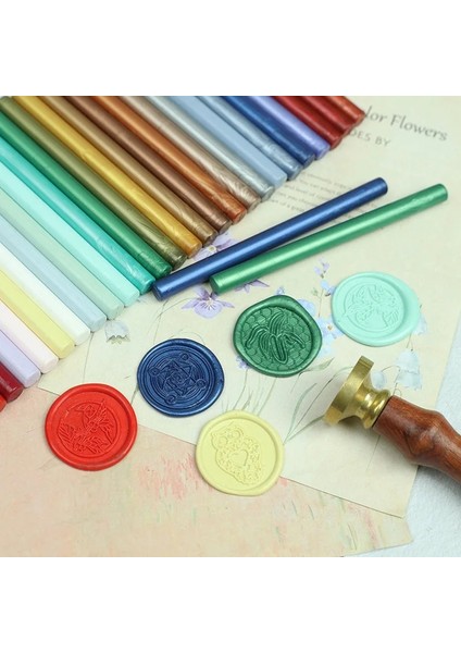 Bronz Tarzı Yeni Dıy Mühür Balmumu Çubukları Erime Tutkal Tabancası Sızdırmazlık Balmumu Çubukları Düğün Davetiyesi Sızdırmazlık Balmumu Moda Hediye Dekorasyon (Yurt Dışından)