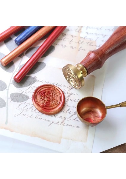 Bronz Tarzı Yeni Dıy Mühür Balmumu Çubukları Erime Tutkal Tabancası Sızdırmazlık Balmumu Çubukları Düğün Davetiyesi Sızdırmazlık Balmumu Moda Hediye Dekorasyon (Yurt Dışından)