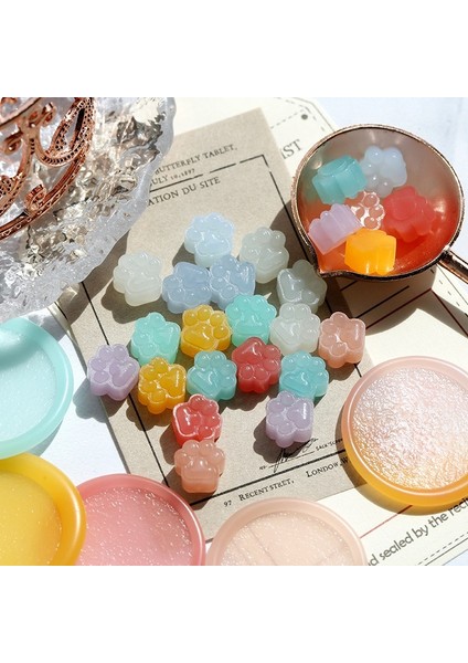 No.7 Tarzı Balmumu Mühür Kedi Paws Pullar Scrapbooking Craft Kaynağı Mum Yapımı Vintage Düğün Davetiyesi Renk Işaretleyiciler Kişiselleştirin (Yurt Dışından)