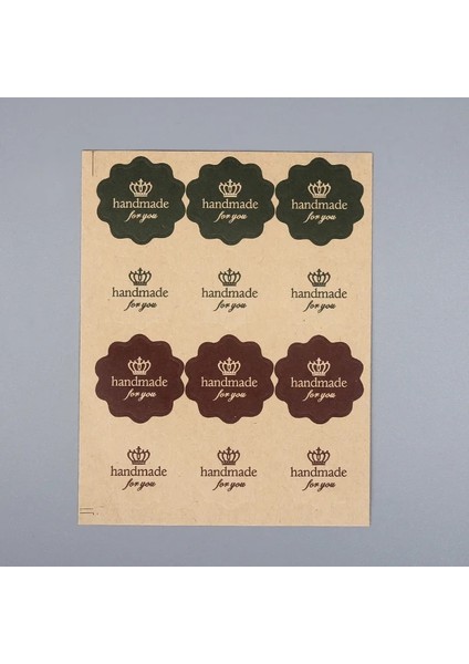 WS4542-J Stili Diy Mum Aromaterapi Kavanoz Mumlar Vintage Kağıt El Yapımı Etiket Mum Yapımı Malzemeleri Etiket Kavanoz Mumlar M (Yurt Dışından)
