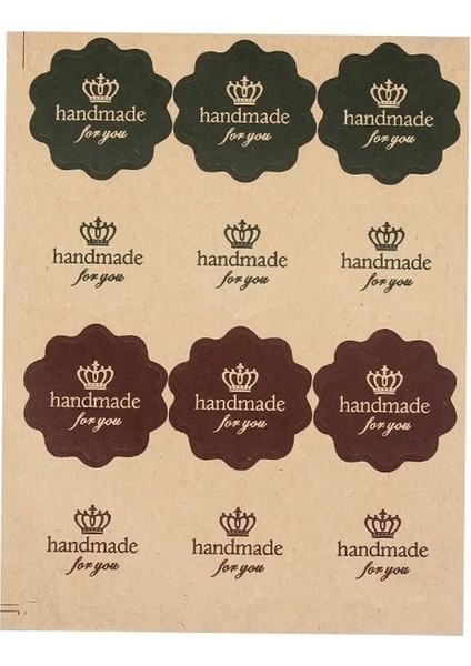 WS4542-J Stili Diy Mum Aromaterapi Kavanoz Mumlar Vintage Kağıt El Yapımı Etiket Mum Yapımı Malzemeleri Etiket Kavanoz Mumlar M (Yurt Dışından)