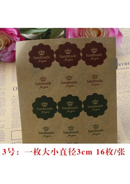 WS4542-J Stili Diy Mum Aromaterapi Kavanoz Mumlar Vintage Kağıt El Yapımı Etiket Mum Yapımı Malzemeleri Etiket Kavanoz Mumlar M (Yurt Dışından)