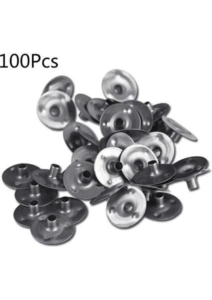 Gümüş Tarzı Dayanıklı Mumlu Mumlar Metal Fitil Sustainers Taşıma Tutucular Sekmeler Aracı Zanaat Dıy Yapımı (Yurt Dışından)